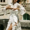 Homebodii Couture Luxury Robe Collection: Marié Lace Robe Online