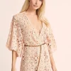 Homebodii Couture Luxury Robe Collection: Capri Lace Robe Outlet