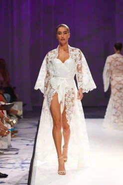 Homebodii Couture Luxury Robe Collection: Marié Lace Robe Online