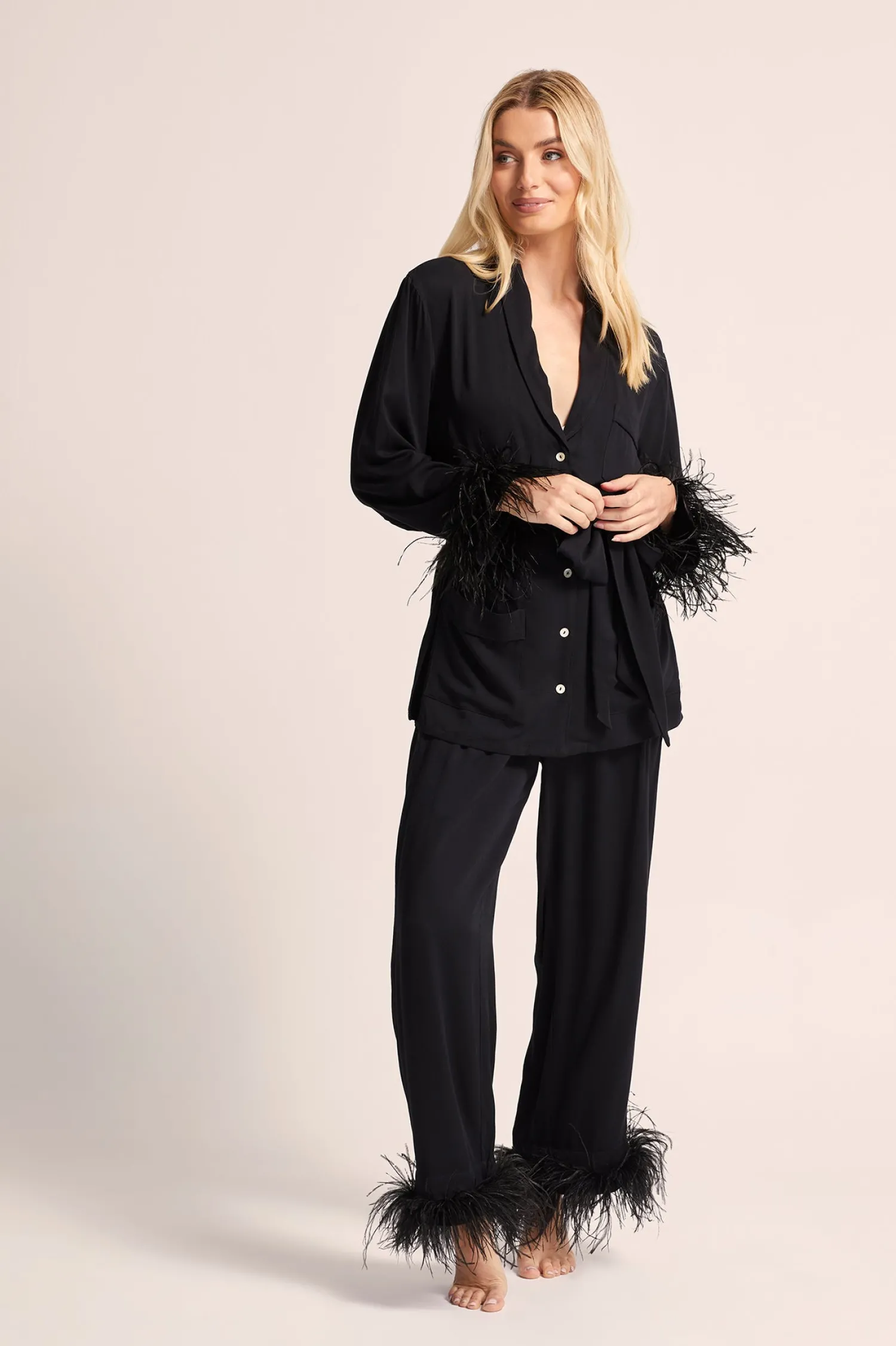 Homebodii Emilie Feather Pyjama Set Sale