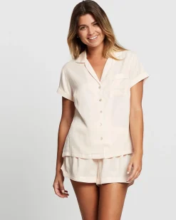 Homebodii Eva Short Tencel Womens Pyjama Set New
