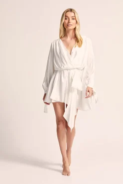 Homebodii Hermione Wrap Robe Mini Clearance
