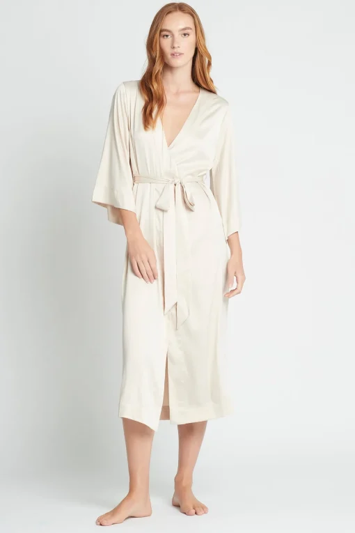 Homebodii Jasmine Long Robe Fashion