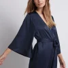 Homebodii Jasmine Short Robe Clearance