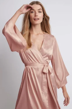 Homebodii Jasmine Short Robe Best