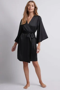 Homebodii Jasmine Short Robe Best