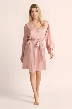 Homebodii Jasmine Short Robe Best