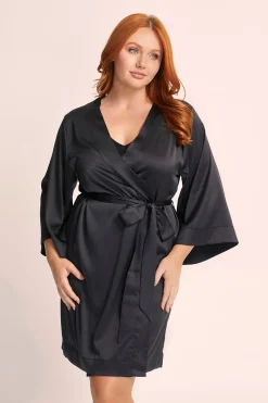 Homebodii Jasmine Short Robe Best