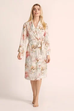 Homebodii Peony Robe Discount