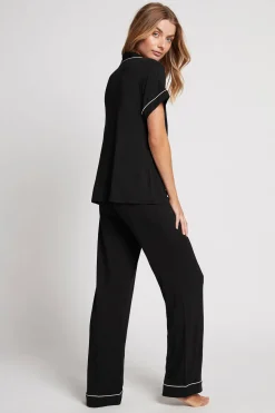 Homebodii Petra Tencel™ Short Sleeve with Long Pant Pyjama Set Hot