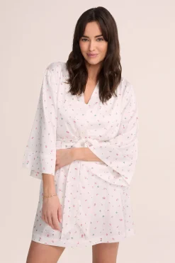 Homebodii Rosie OkeoTex Satin Robe Best