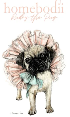 Homebodii Ruby Pug Lounge PJ Set Discount