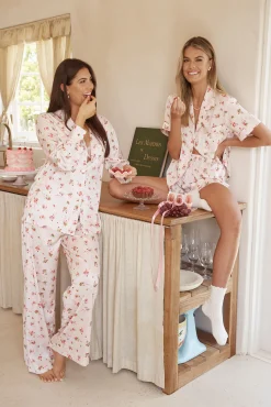 Homebodii Sweet Berry & Bows Womens Pyjama Discount