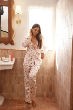 Homebodii Sweet Berry & Bows Womens Lounge Pyjama Sale