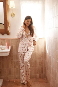 Homebodii Sweet Berry & Bows Womens Lounge Pyjama Sale