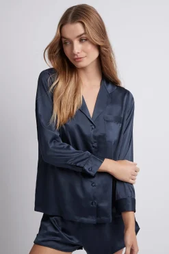Homebodii Toni Long Sleeve with Short Pyjama Set Hot