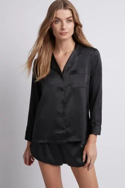 Homebodii Toni Long Sleeve with Short Pyjama Set Online