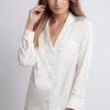 Homebodii Toni Long Sleeve with Short Pyjama Set Clearance