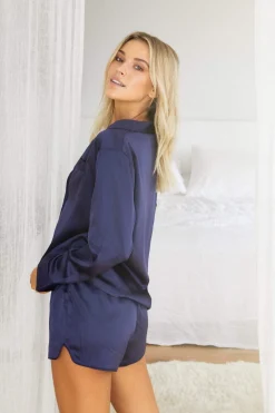 Homebodii Toni Long Sleeve with Short Pyjama Set Hot